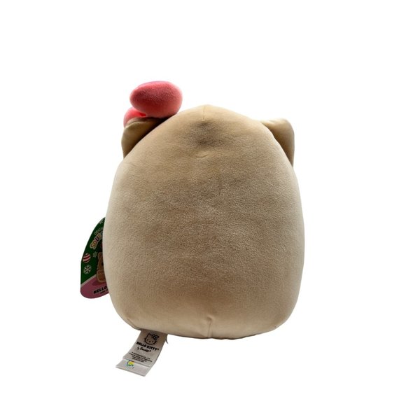 Squishmallows Sanrio 2023 8" Hello Kitty Christmas Gingerbread Plush Stuffed Toy - Picture 3 of 9